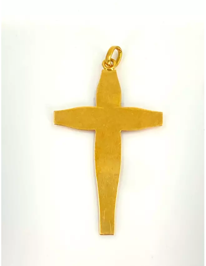 Pendentif Croix Ancienne 2 Ors