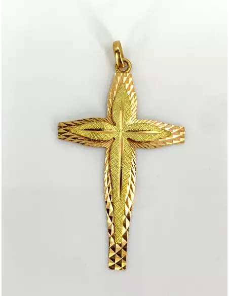 Pendentif Croix Ancienne 2 Ors