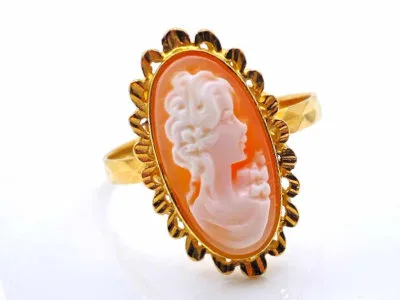 Bague Camée