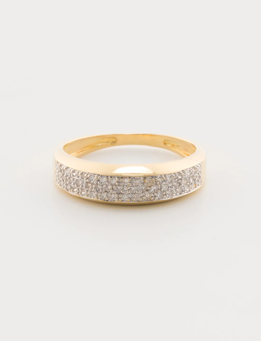 Bague Or Jaune & Diamants