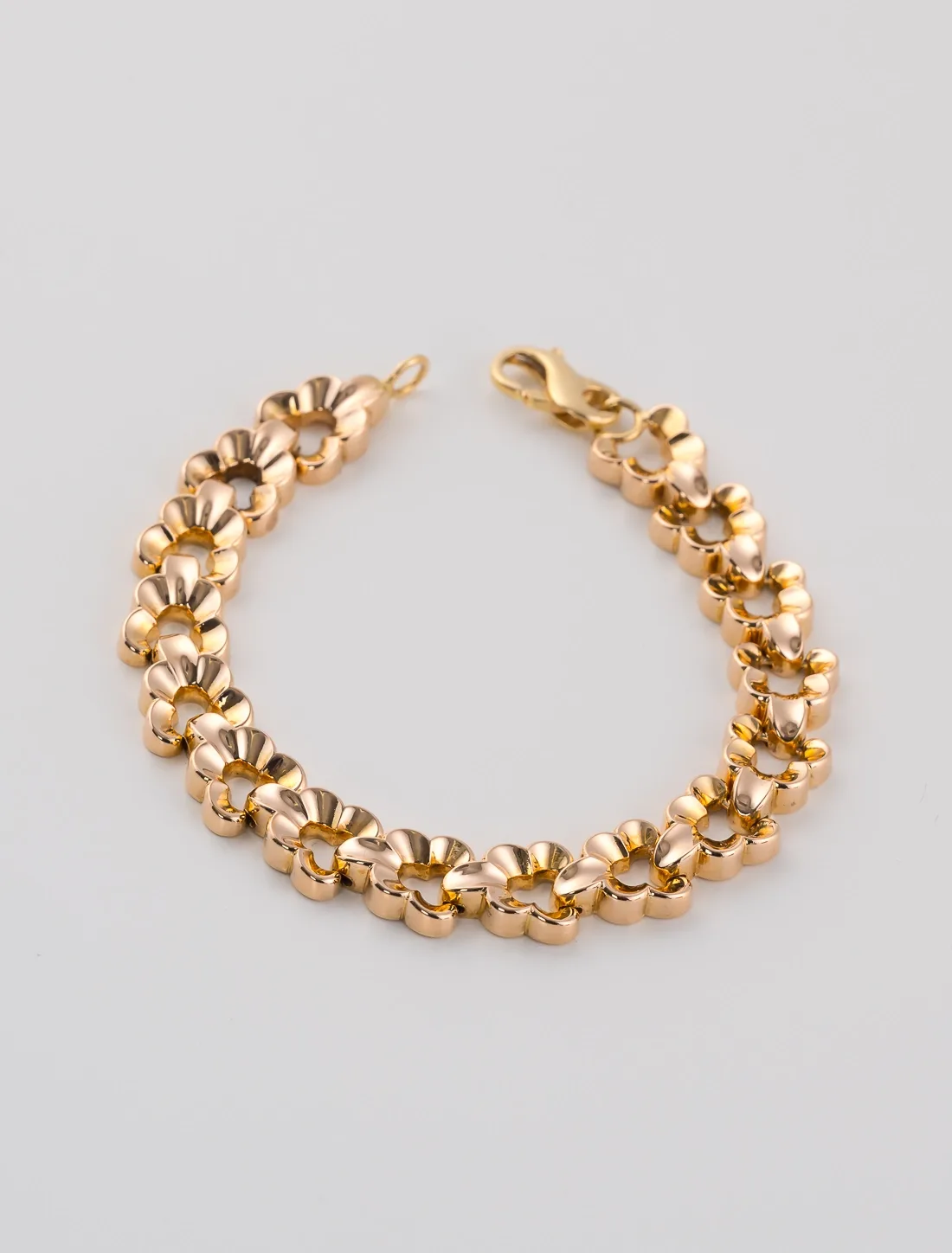 Bracelet Papillons Or Jaune