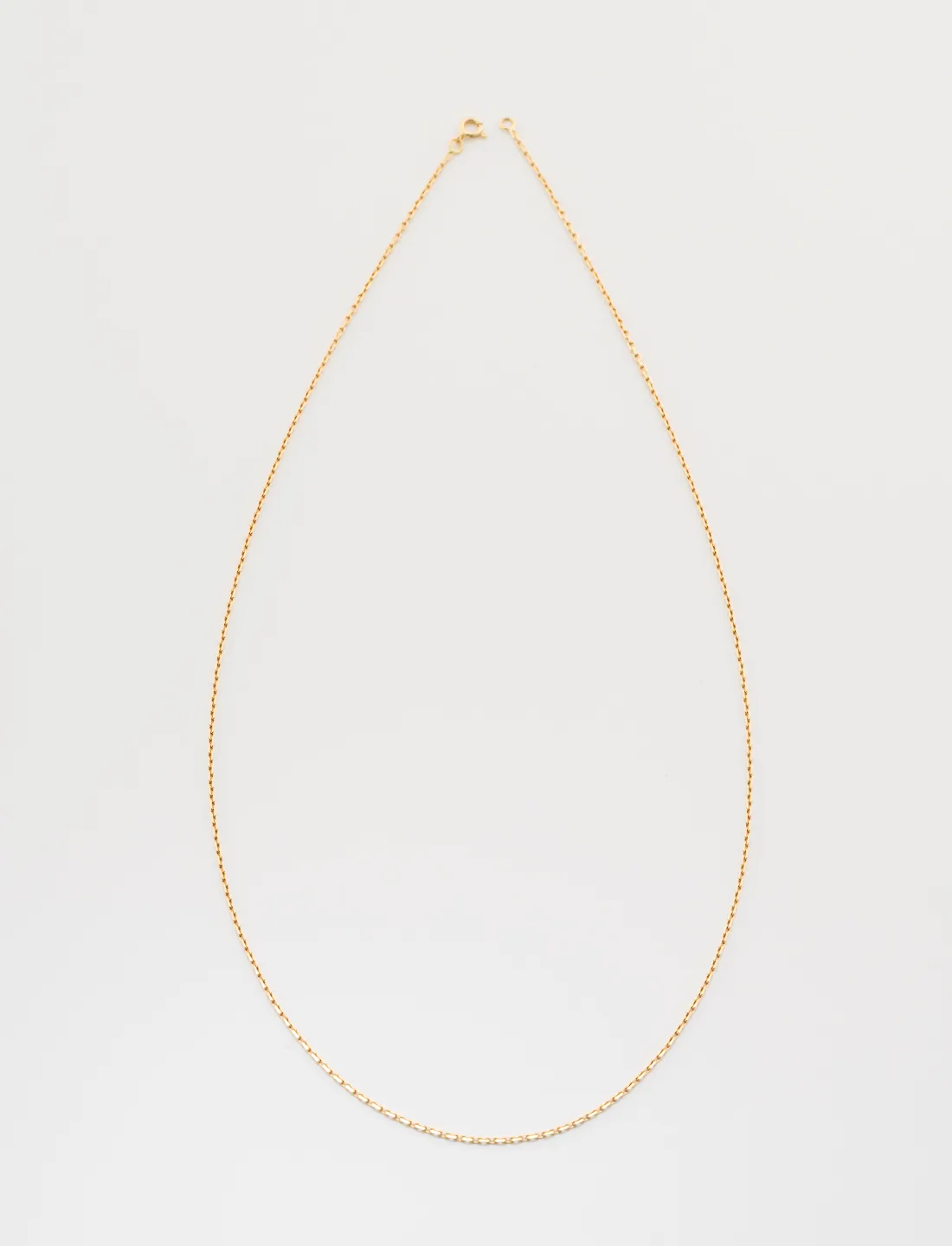 Collier Chaine Maille Forçat Or Jaune