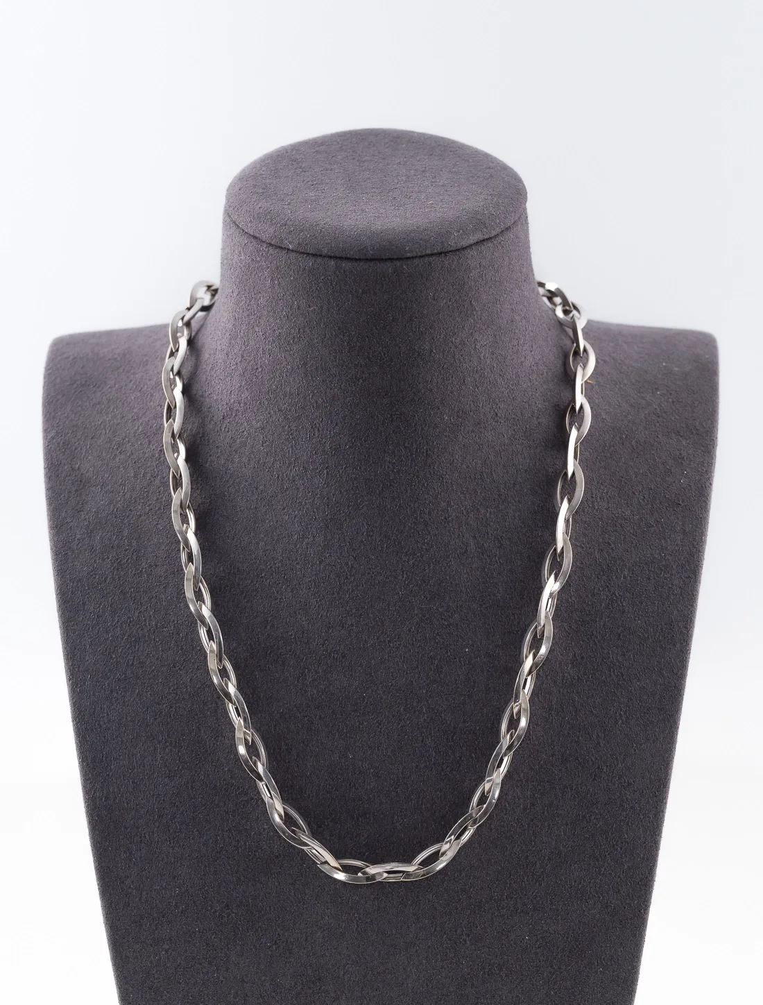 Collier Or Blanc