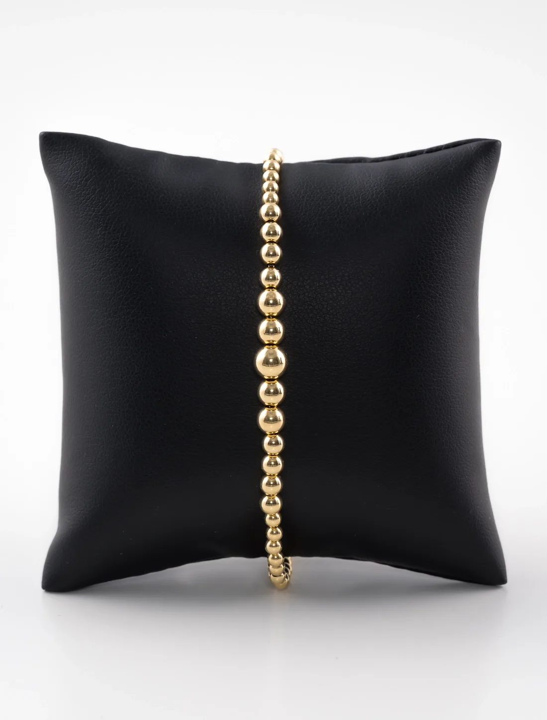 Bracelet boules en or jaune