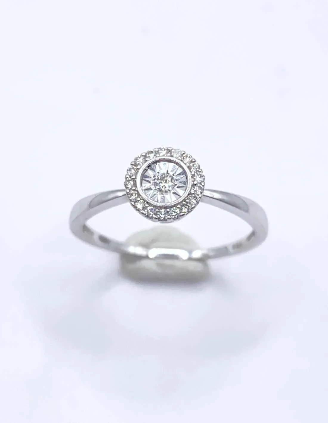 Bague Or Blanc & Diamants
