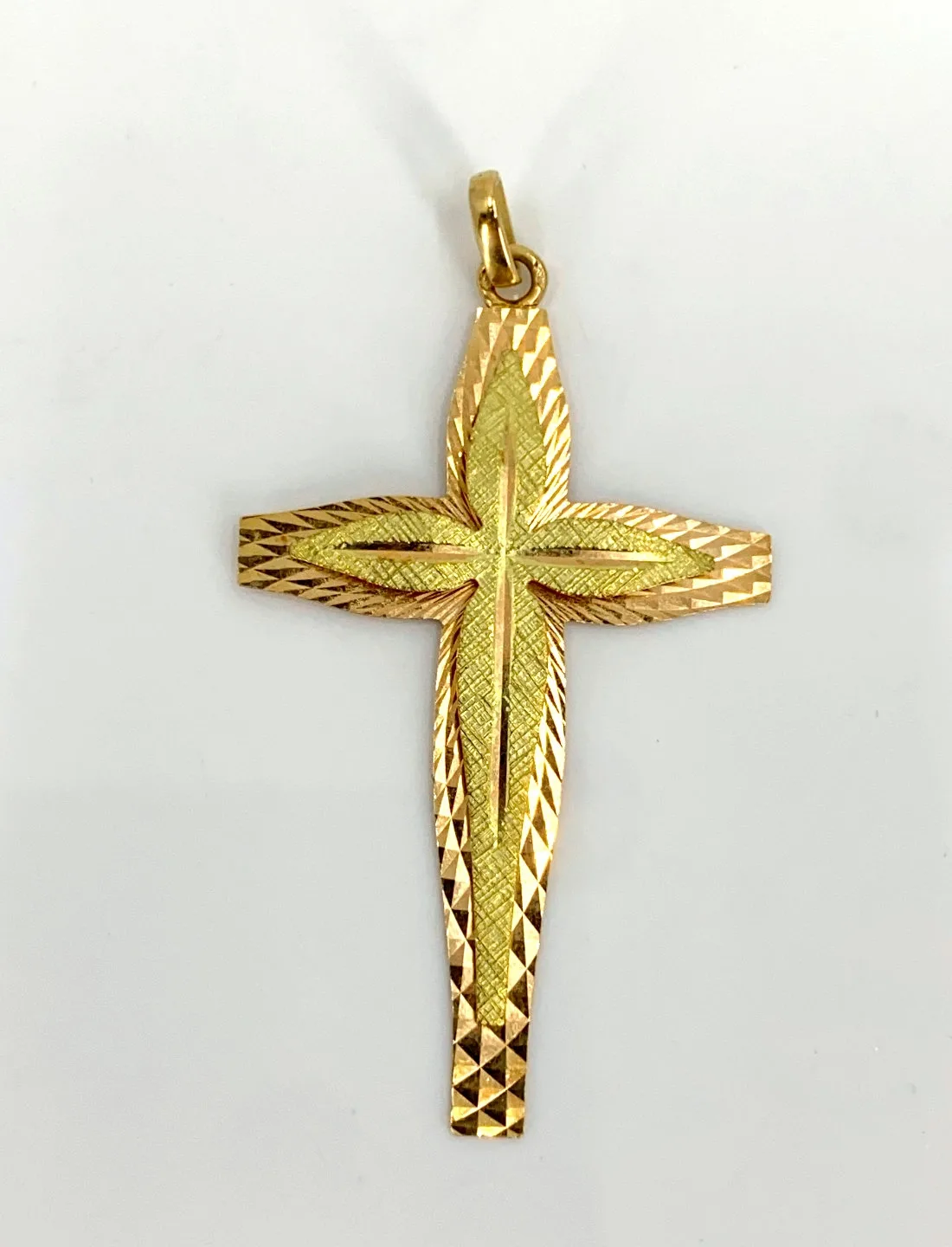 Pendentif Croix Ancienne 2 Ors