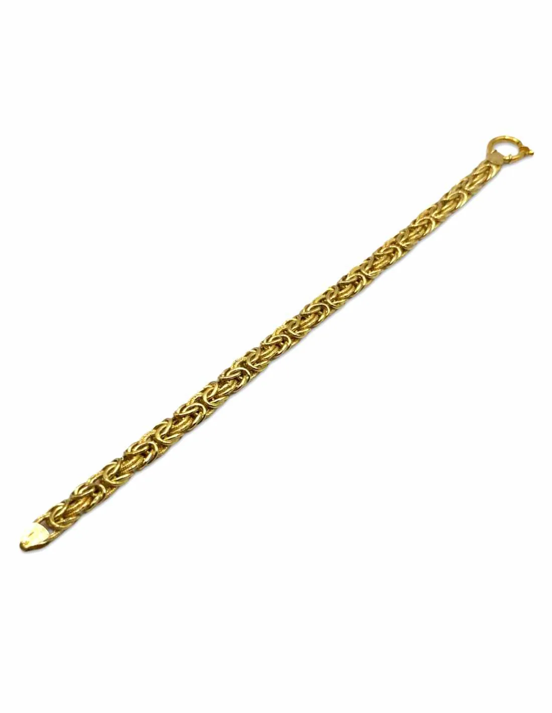 Bracelet Ruban Maille Royale Or Jaune 18 ct