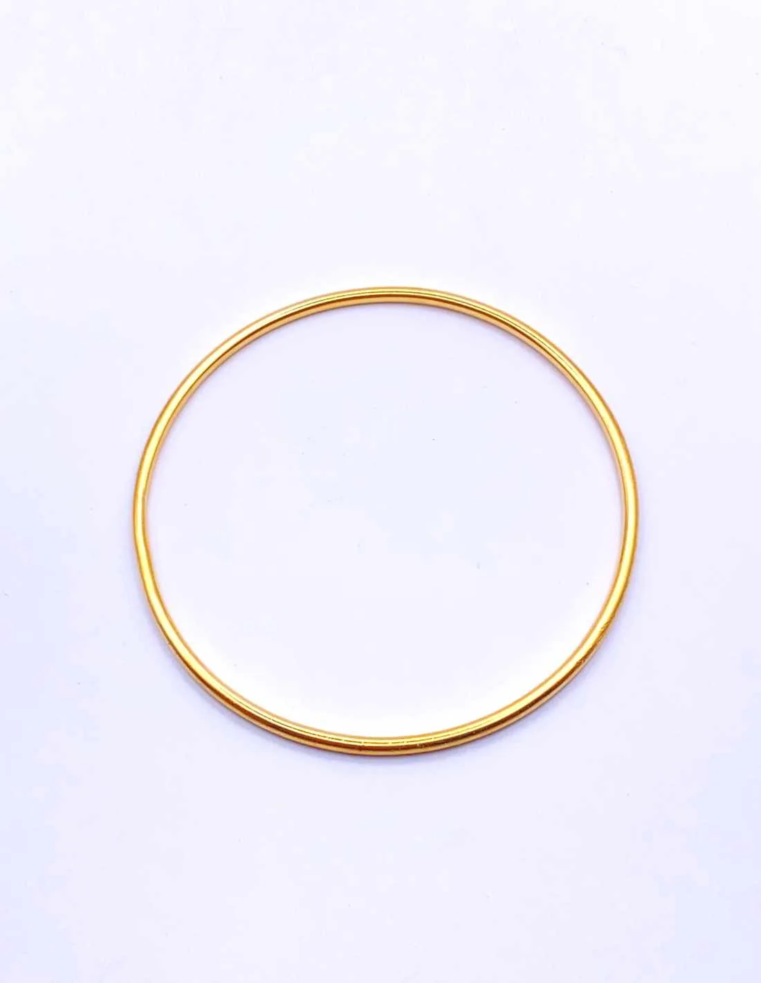 Bracelet jonc en or jaune massif