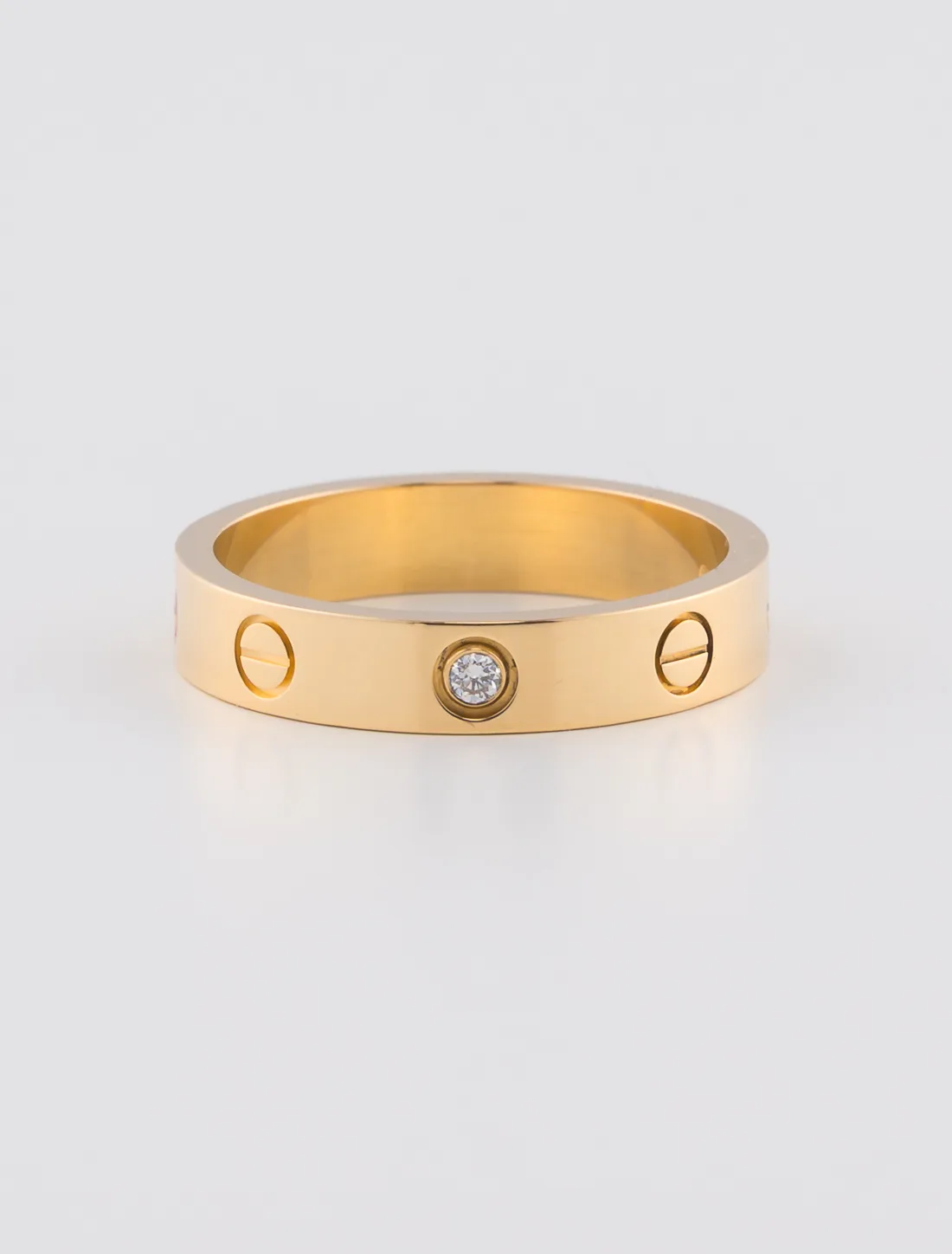 Bague "Love" Cartier Or Jaune & Diamant
