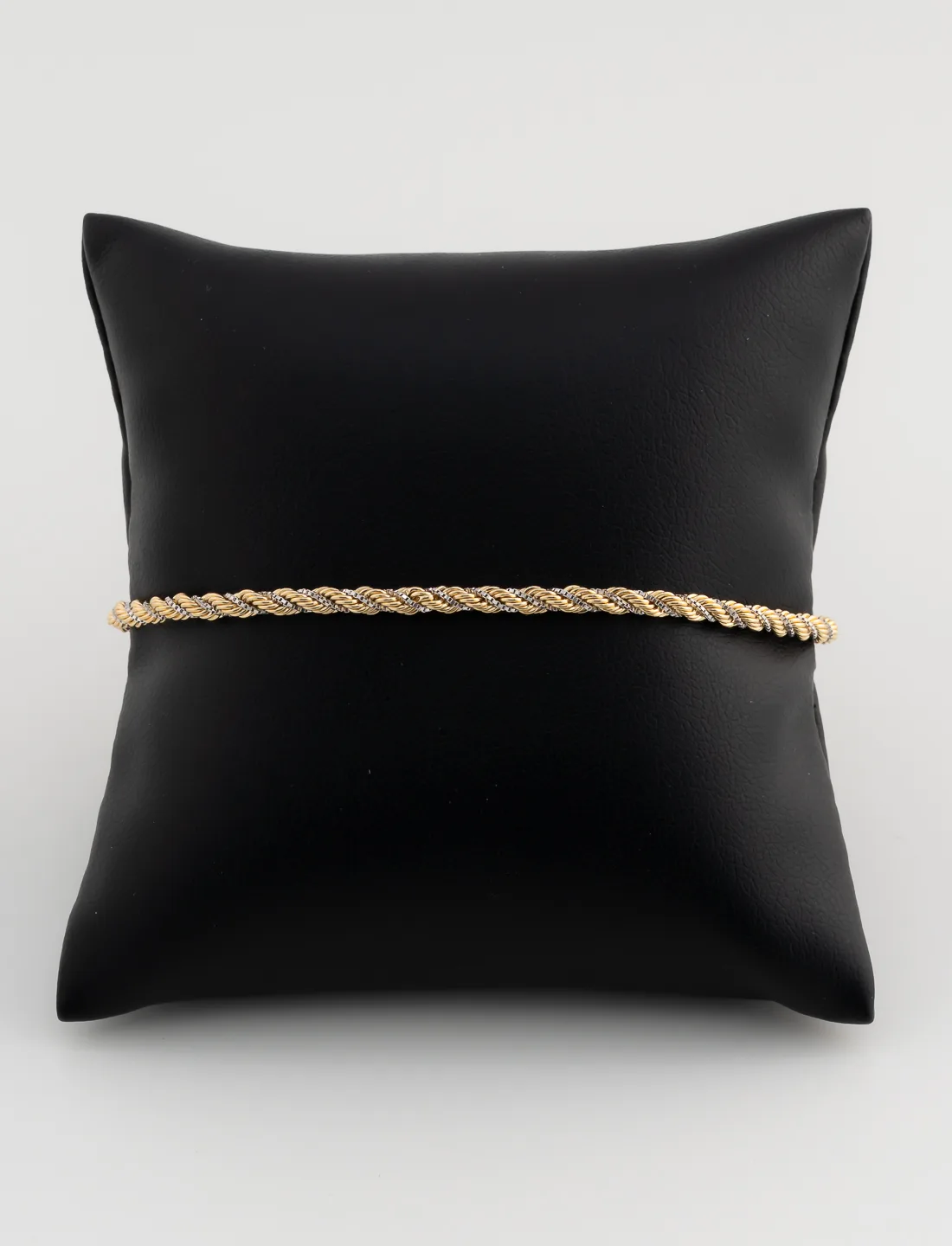 Bracelet Maille Torsadée 2 Ors