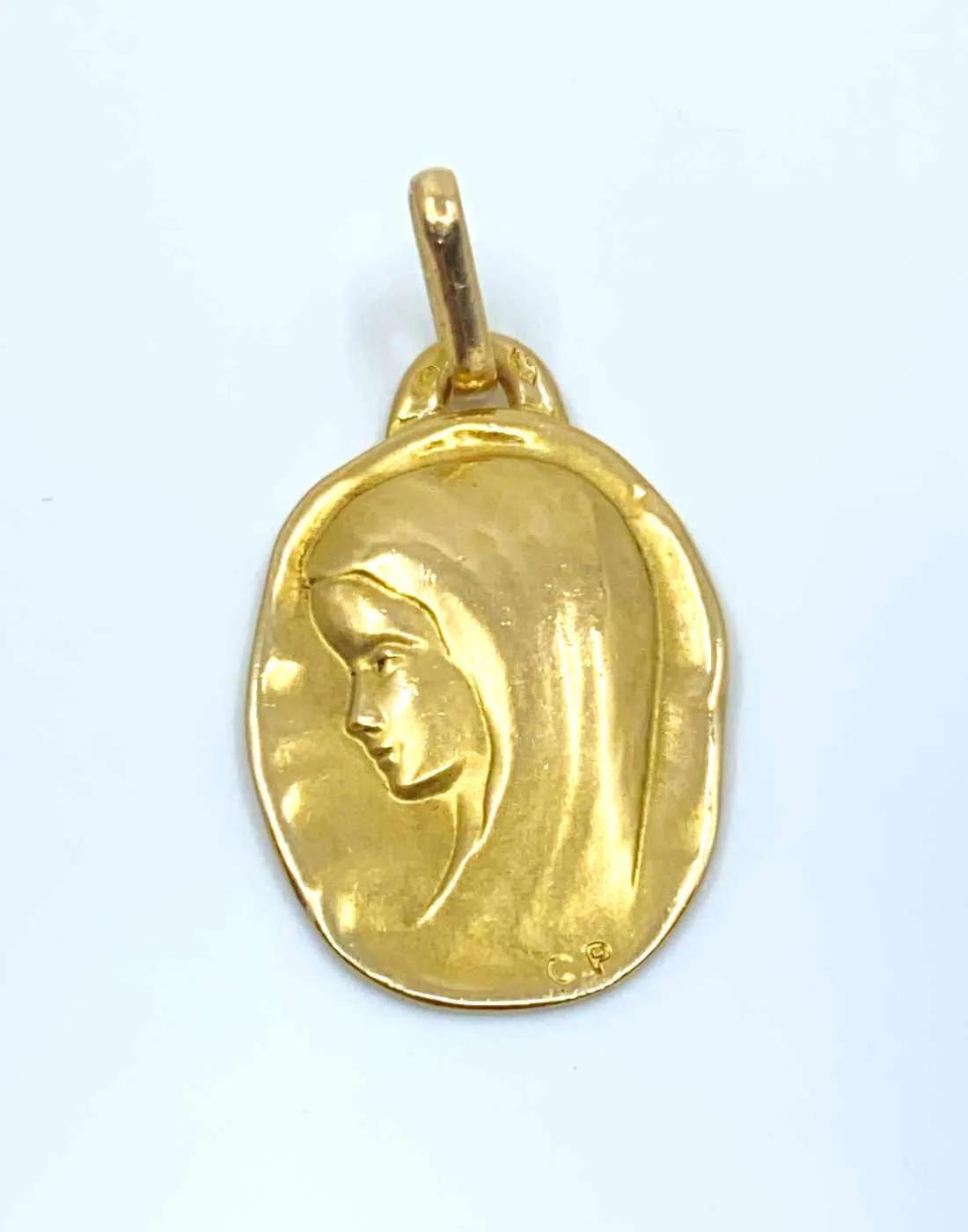 Pendentif Vierge Or Jaune