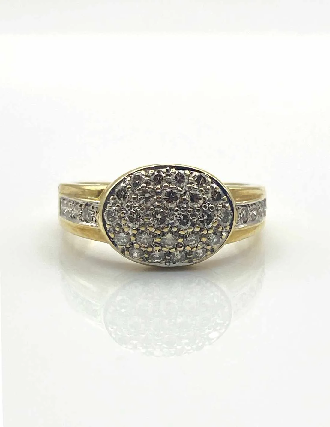 Bague Or Jaune & Diamants
