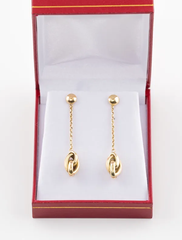 Boucles d'Oreilles Or Jaune