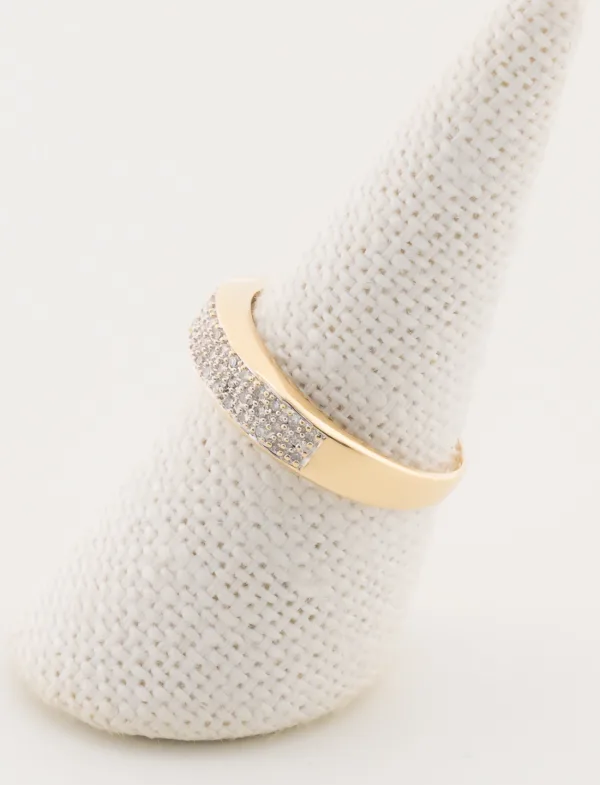 Bague Or Jaune & Diamants