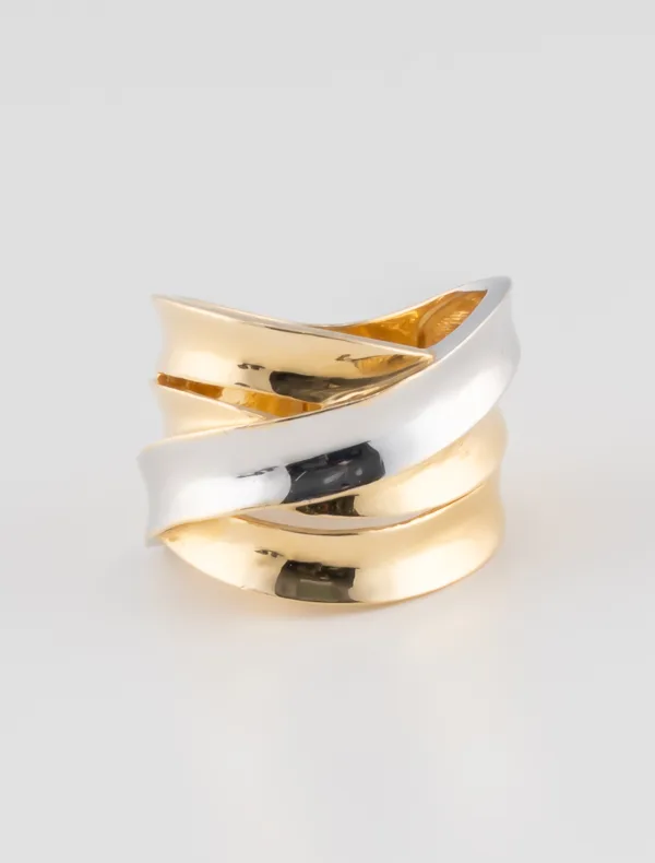 Bague Multi Anneaux 2 Ors