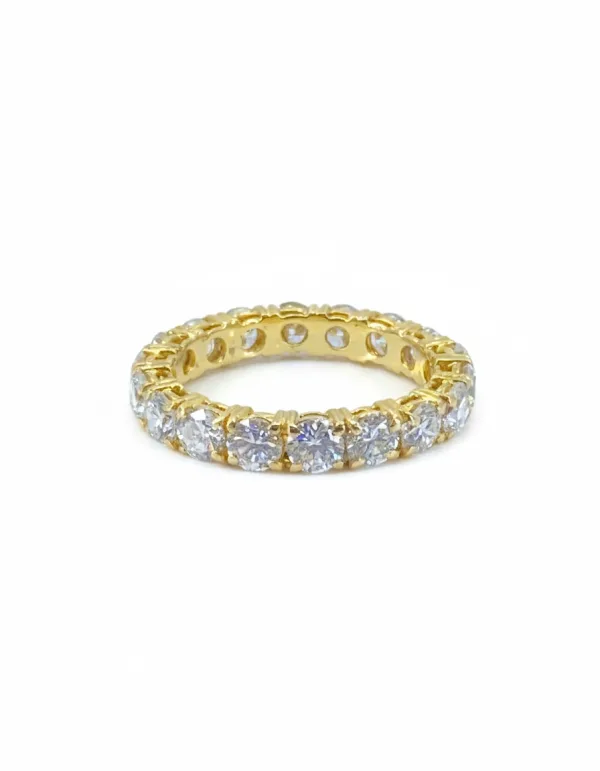 Alliance Americaine Or Jaune & Diamants