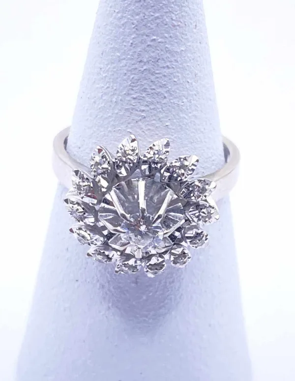 Bague Marguerite Or & Diamants