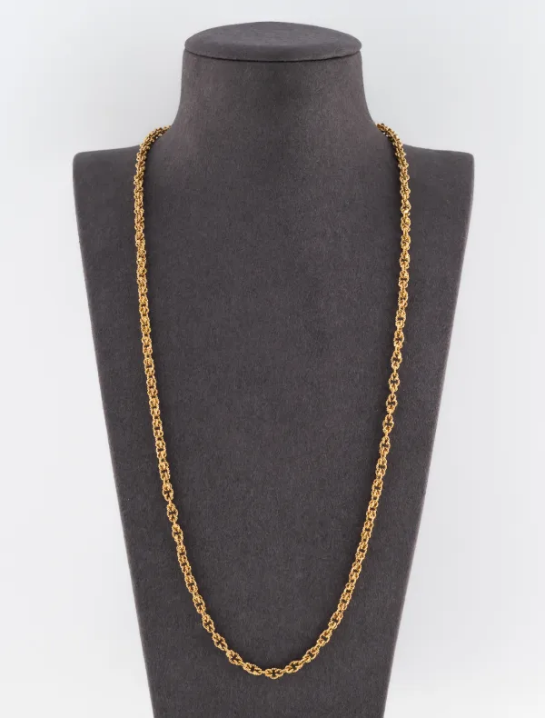 Collier Corde Or jaune