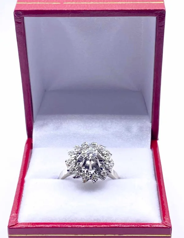 Bague Marguerite Or & Diamants