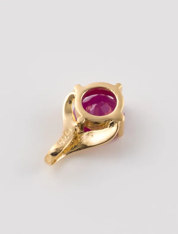 Pendentif Rubis & Or Jaune