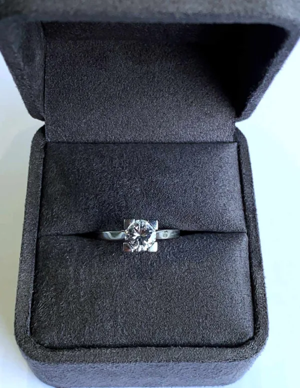 Bague Solitaire Diamant 0,98 ct