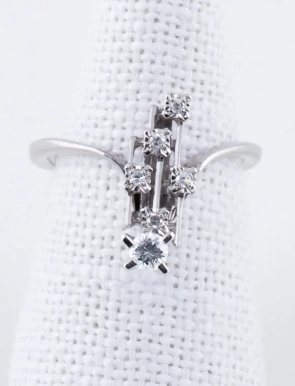 Bague Or Blanc & Diamants
