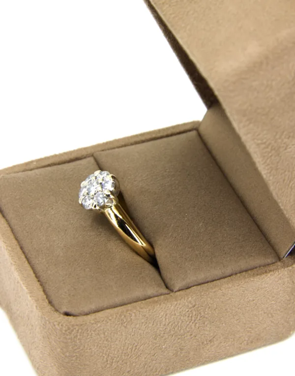 Bague Marguerite Or Jaune & Diamants