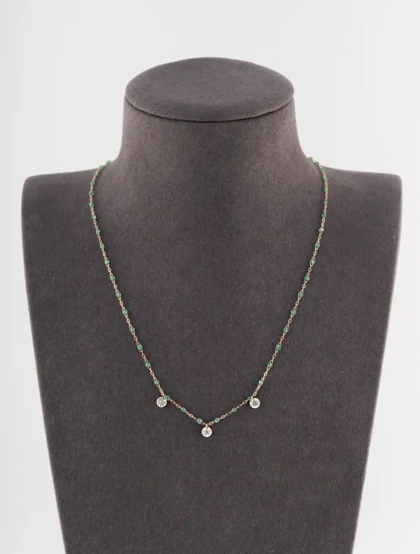 Collier Gigi Clozeau Diamants & Or Rose