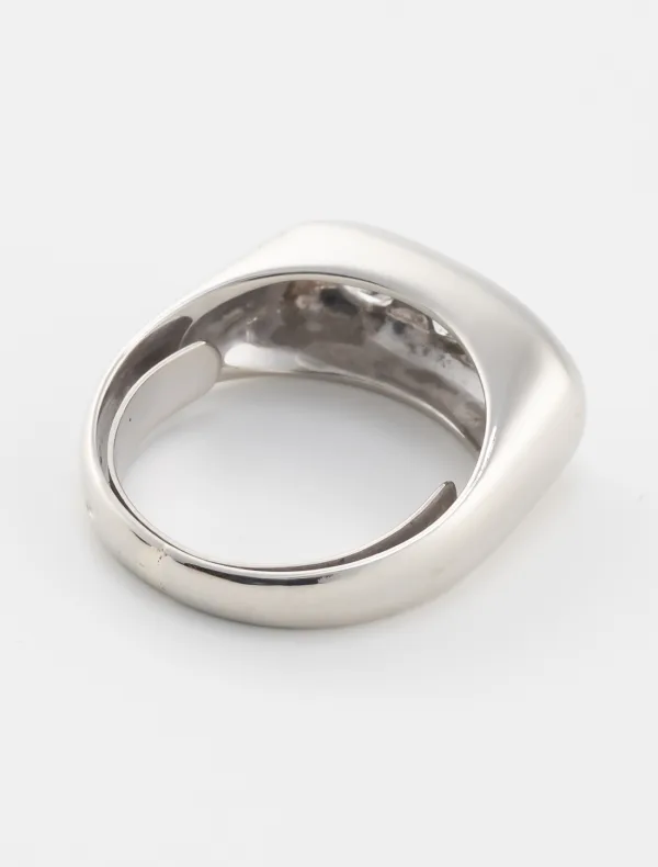 Bague Vintage Diamants Or Blanc