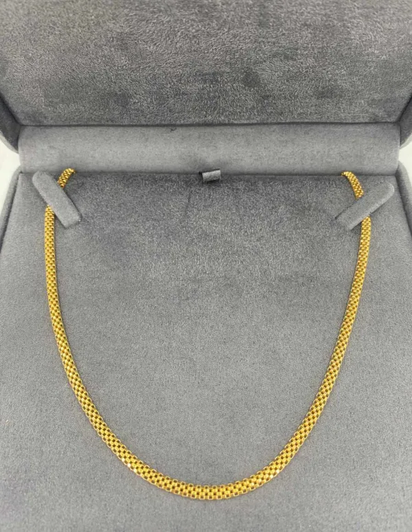 Chaine Or Jaune Maille Venitienne