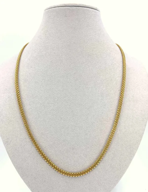Chaine Or Jaune Maille Venitienne