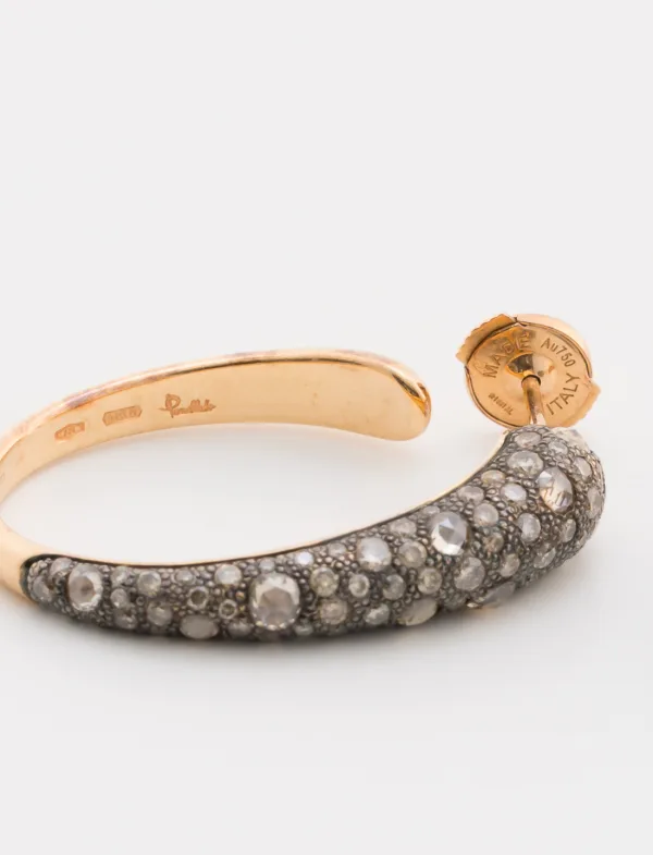 Boucles d'Oreilles Pomellato Tango Or Rose & Diamants