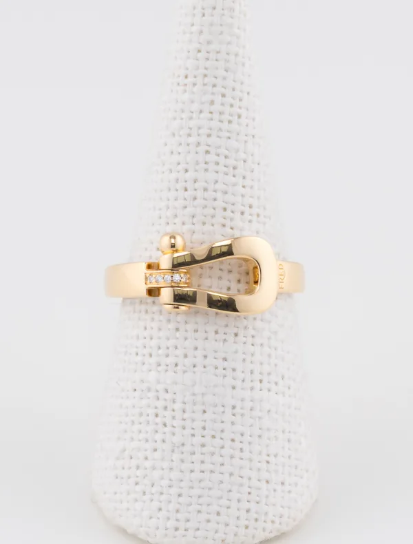 Bague Fred Force 10 Or Jaune & Diamants