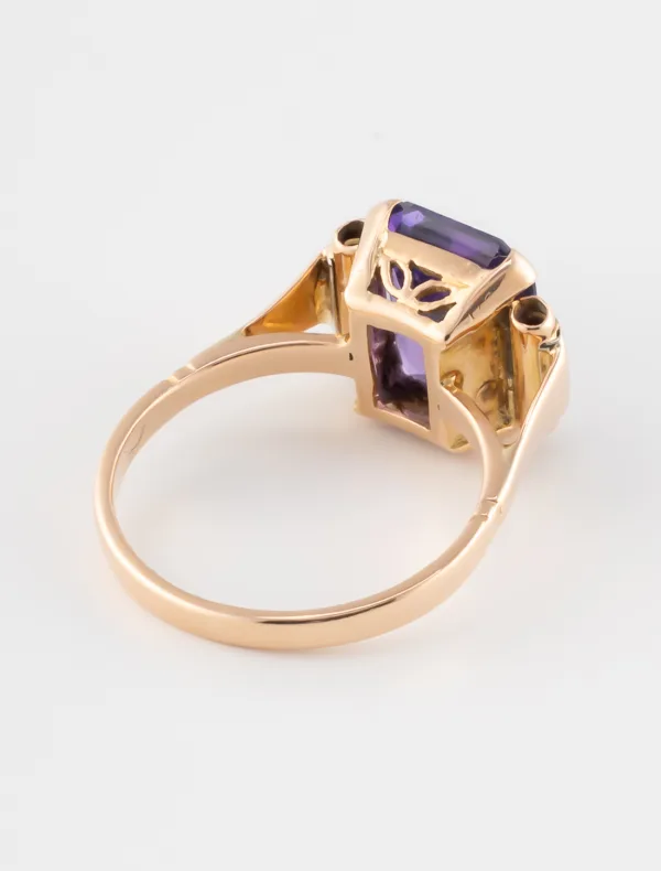 Bague Améthyste Art Déco