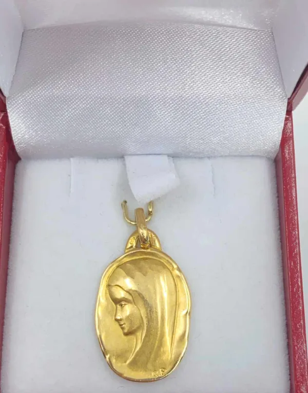 Pendentif Vierge Or Jaune
