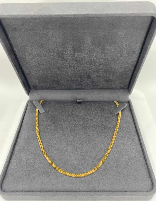 Chaine Or Jaune Maille Venitienne
