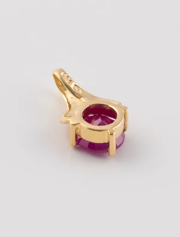 Pendentif Rubis & Or Jaune