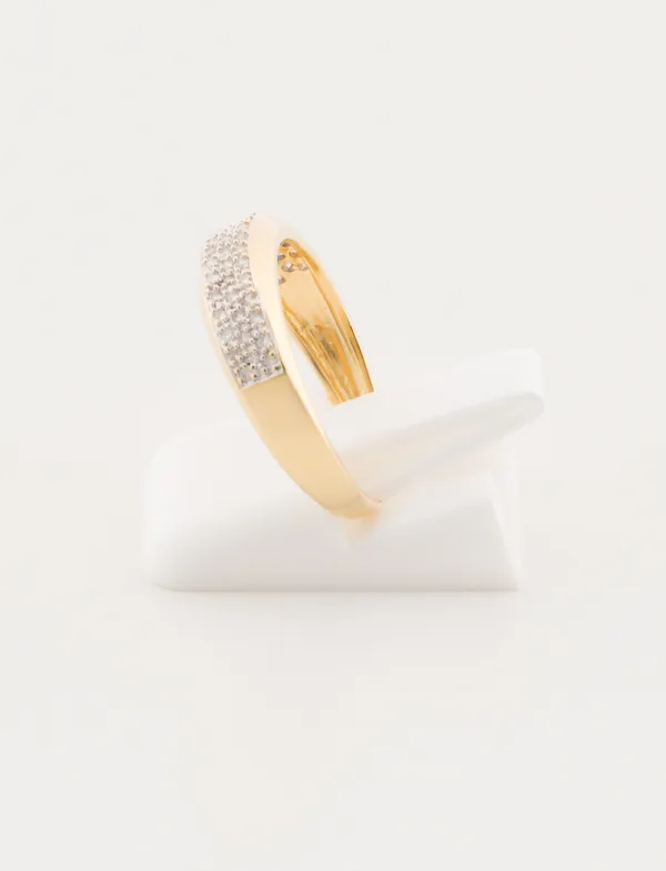 Bague Or Jaune & Diamants