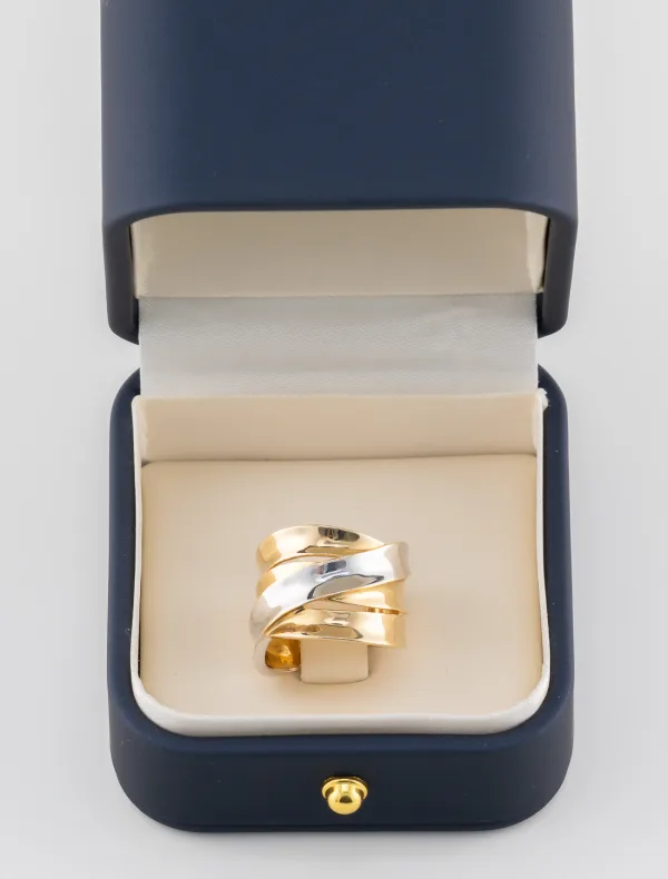 Bague Multi Anneaux 2 Ors