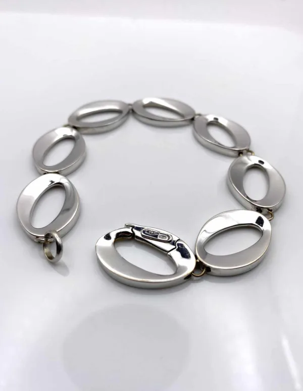Bracelet Or Blanc