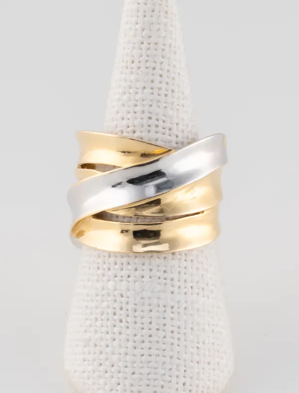 Bague Multi Anneaux 2 Ors