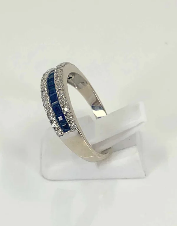 Bague Or Blanc Spahirs & Diamants