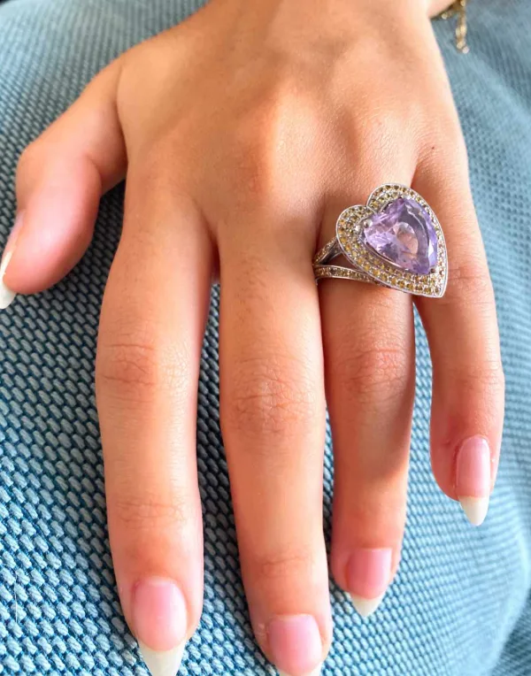 Bague Mauboussin "Subtile Raison" Amethyste & Saphirs