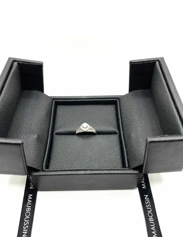 Mauboussin Bague Solitaire Love My Love Or Blanc Diamant