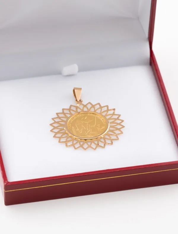 Pendentif Porte Pièce 20f Napoléon Or