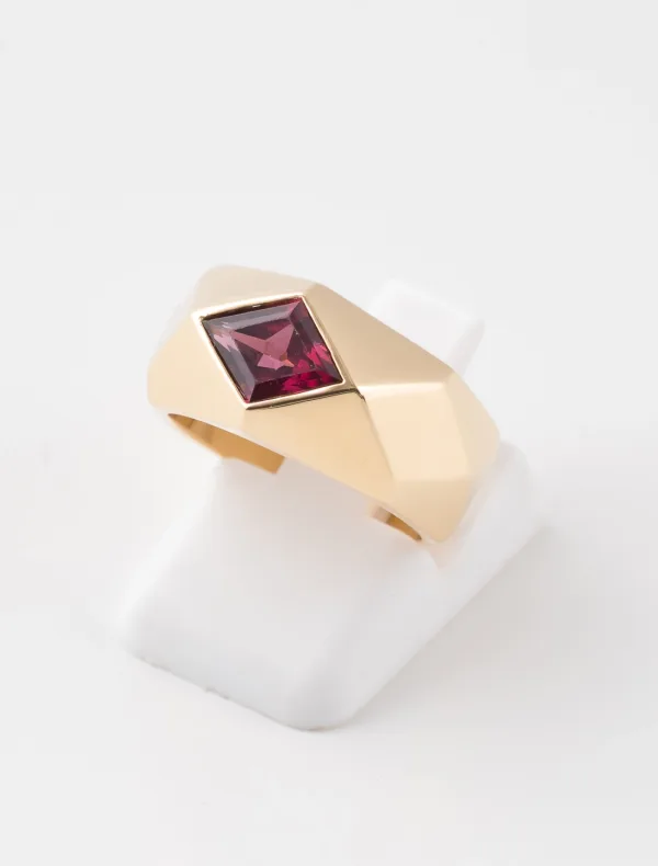 Bague Hermès Rubis & Or Jaune