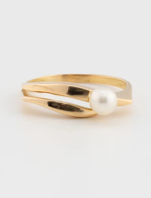Bague Perle Or Jaune