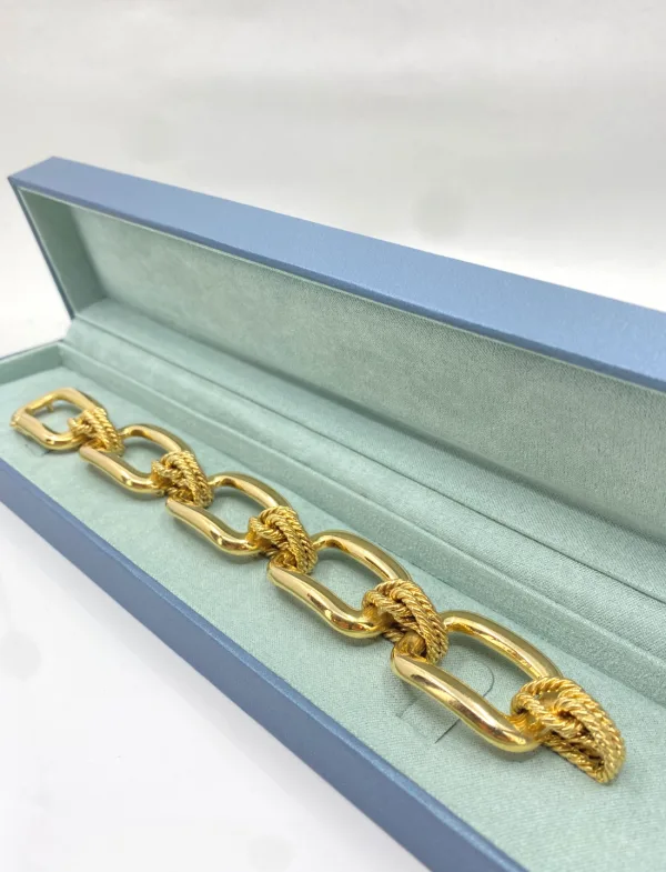 Bracelet Vintage Or Jaune