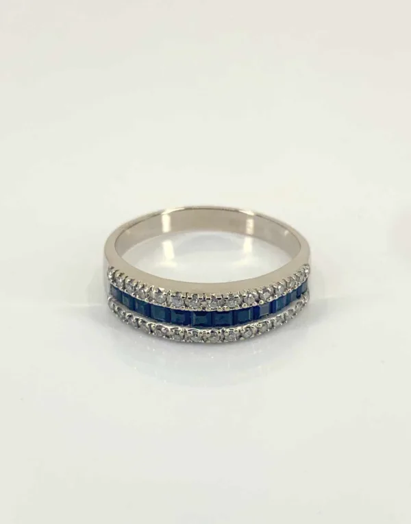 Bague Or Blanc Spahirs & Diamants