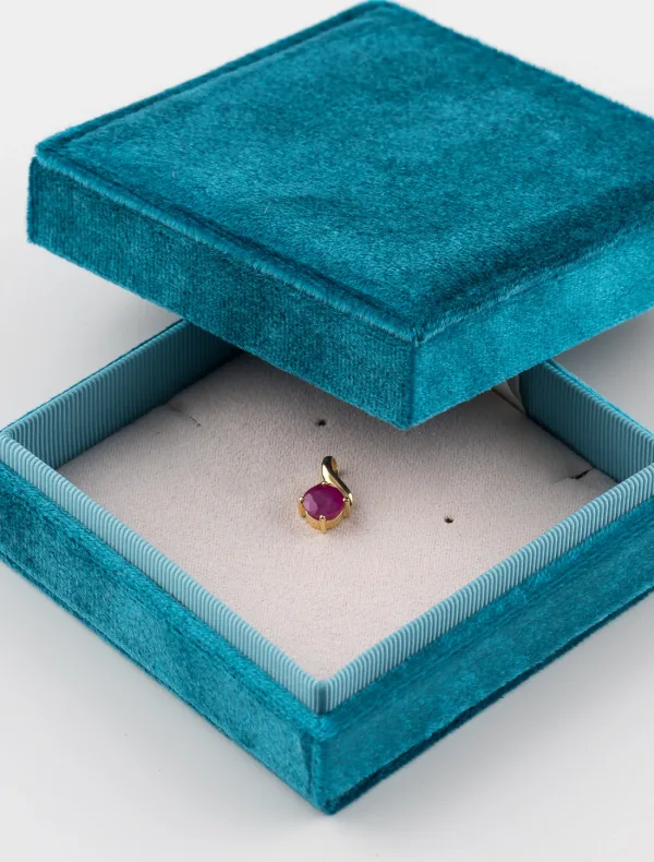 Pendentif Rubis & Or Jaune